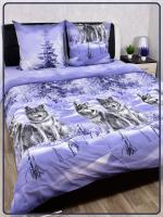 Постельное белье Шуйская бязь Волк 22087-1